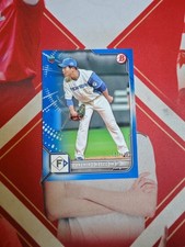 2022 Bowman NPB Baseball Blue Rookie Takehiro Hasegawa /199