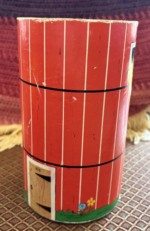 Vintage FISHER PRICE Little People #915 Play Family Farm Silo Replacement Part
