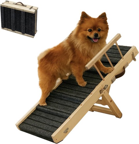 Small Dog Ramp for Small Pets with Removable Safety Side Rails ...
