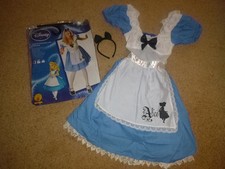 Alice in Wonderland Disney Fancy Dress Rubies Adult UK 8-10 World Book Day