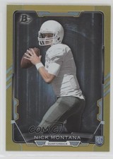 2015 Bowman Rookies Gold Rainbow Foil 29/399 Nick Montana #110 f0v