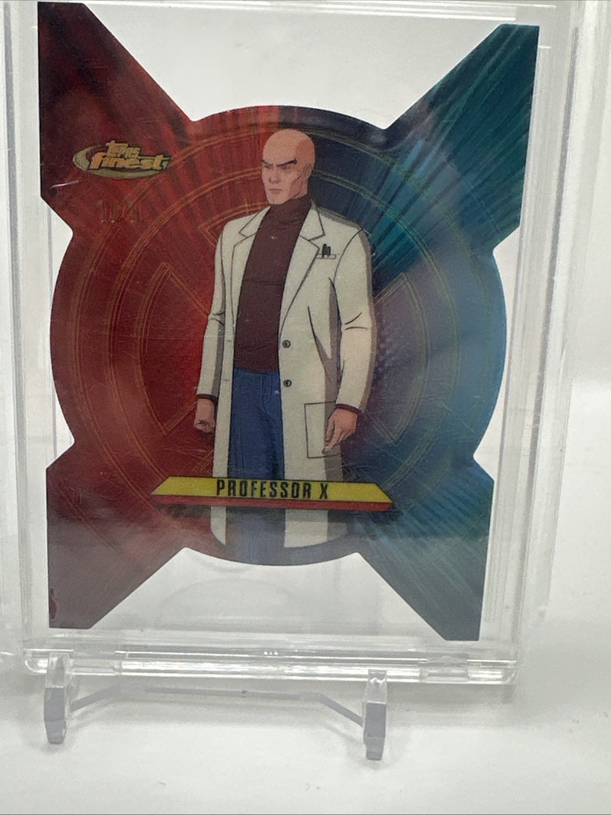 2025 Topps Finest X-Men '97 Children of the Atom Professor X 1/1 Superfractor