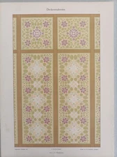 1920 ca. Liberty Art Nouveau Decorations by J.B Heukelom