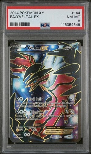 Yveltal-EX graded PSA 8 for sale on eBay