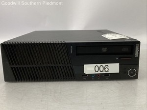 Lenovo ThinkCentre M82 SFF Intel Core i7-3770 3.40GHz 4GB RAM No HDD