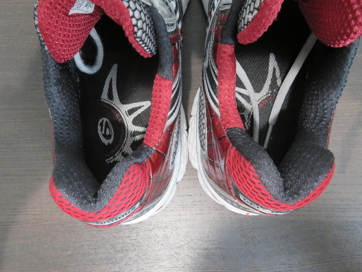 Vtg Asics GEL-Nimbus 10 Shoes Mens Size 11.5 Silver Red 