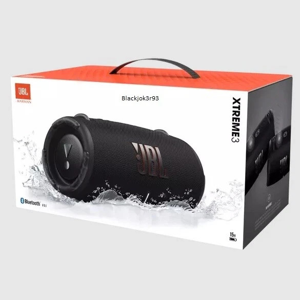 その他 JBL 3 BLACK JBL Xtreme 3 Portable Waterproof Speaker, Black