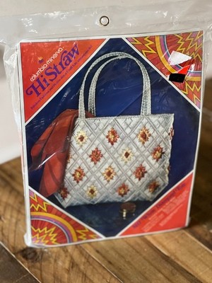 Vintage Columbia Minerva Kit - Hi Straw - White Diamond Tote 8117 White Diamond
