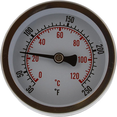 J40702 40-240 DIAL Thermometer 3/4 Sweat Center Back Mount - N/A
