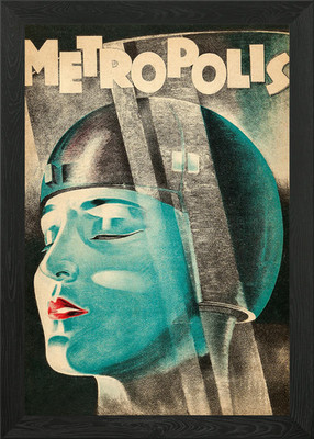 Metropolis Movie Poster Framed Wall Art Poster Canvas Print Picture