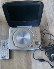 Coby TF-DVD7005 Portable DVD Player 7" Works Portable DVD Player w/ Charger