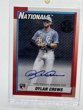 2025 Topps Update Series - 1990 Topps Baseball Autographs Dylan Crews #90AU-DC 