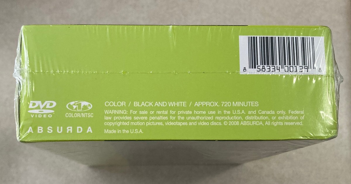 David Lynch - The Lime Green Box Set (DVD, 2008, 9-Disc Set) for