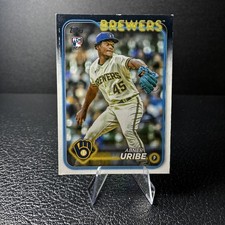 2024 Topps Series 1 - Abner Uribe #310 (RC) Milwaukee Brewers