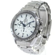 OMEGA SPEEDMASTER BROAD ARROW 3551.20 41mm SS White Dial Chronograph Date #C591 2