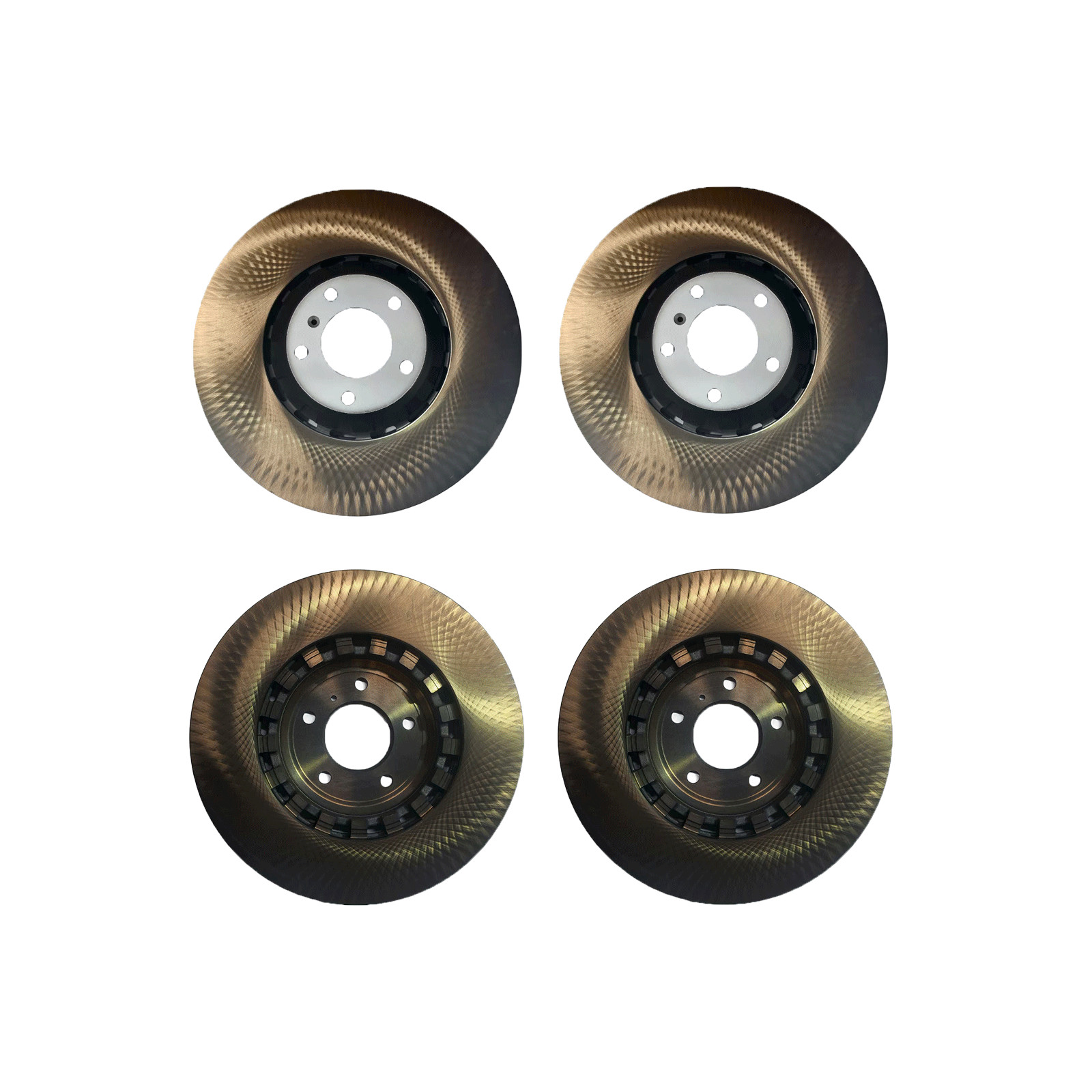 4 Pcs New For 2016-2023 Bentley Bentayga front rear brake rotors