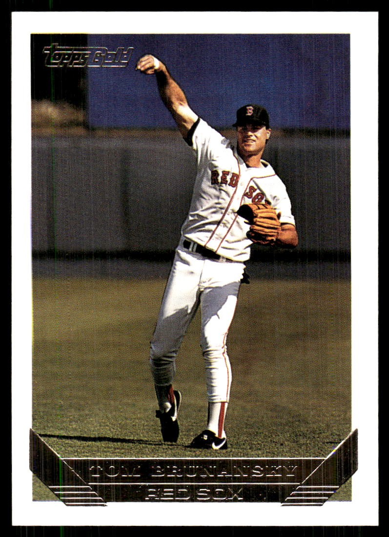 Tom Brunansky 1993 Topps #532 Red Sox FREE SHIPPING StackedPacks