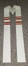 CLERGY STOLE PRIEST VESTMENT EARTH TONES IMPERFECT