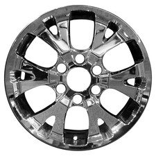 Plated Chrome 6 Split Spoke 18 x 7 Used Wheel
