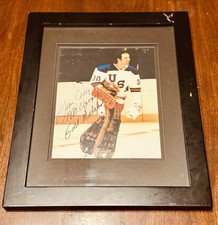 Hockey goalie from Disney movie Miracle signed Jim Craig picture