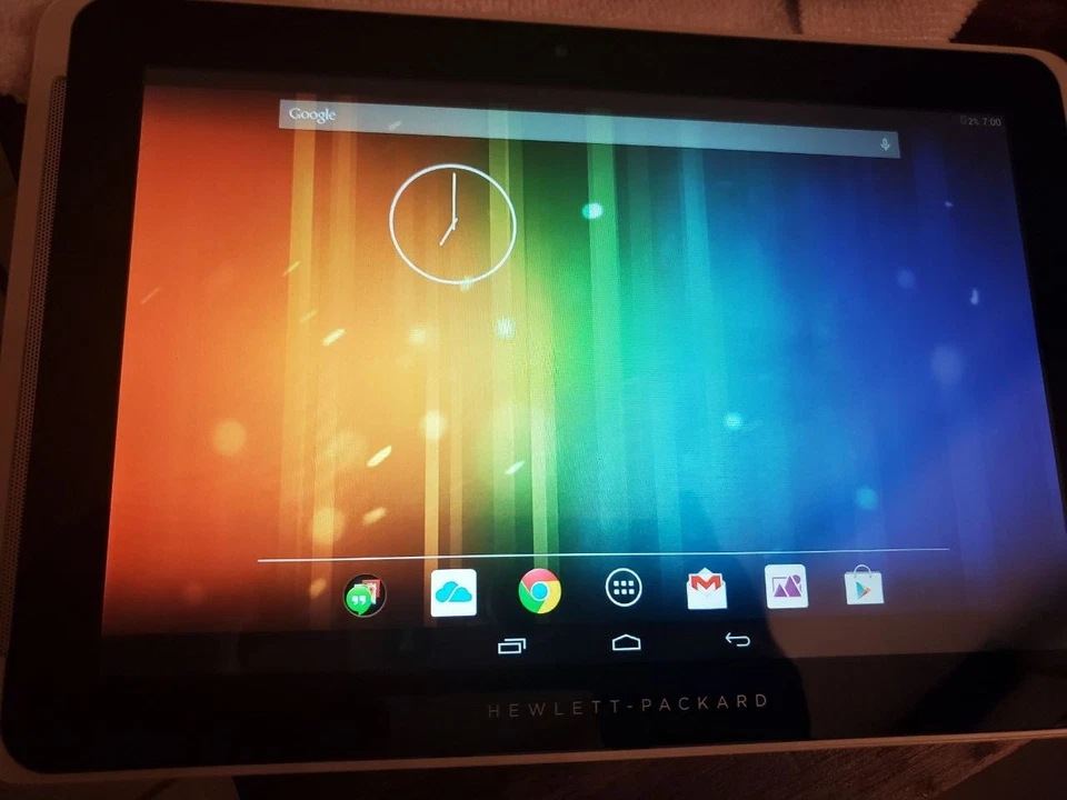 Tablet HP 10" Gris Yangtze Android 4.4.2 A31 Cuatro Núcleos - Funciona y Carga Foto 2 de 4