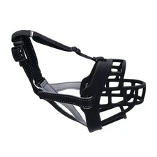 Coastal Pet Soft Basket Muzzle For Dog - Black