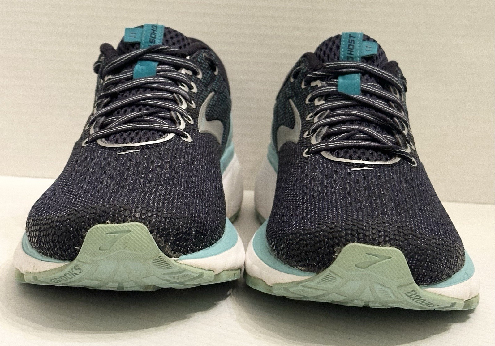 Brooks Ghost 11 Women's Running Shoes Navy Teal Size 11 thumbnail 6