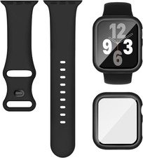 Soft Silicone Strap Compatible with Apple Watch Series 9 40mm 41mm