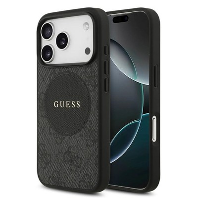 CG MOBILE Guess 4G Circle Classic Logo kompatibel mit MagSafe Hülle für iPhone
