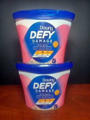 Downy DEFY DAMAGE Total-Wash Conditioning Beads FLORAL  scent 515g {18.1oz}