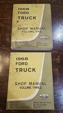 1968 Ford Truck Shop Manual Volumes One Three