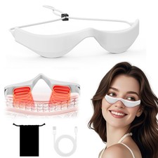 Under Eye Red Light Therapy,3 Modes Red Light Therapy Device Microcurrent Eye...