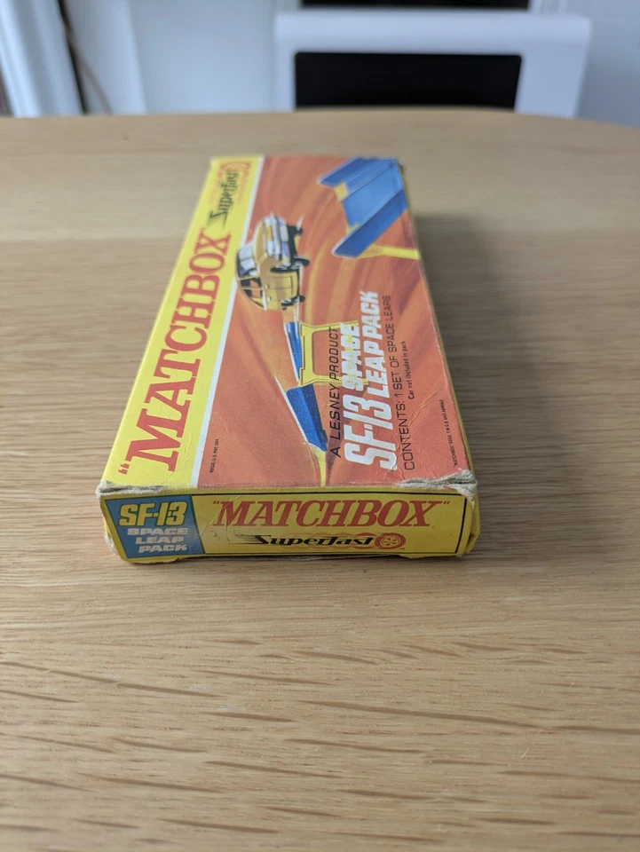 Caja de cerillas vintage superrápida No. SF-13, Space Leap Pack - Muy buen estado Foto 4 de 4