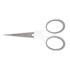 4" Embroidery Scissors with Curved Titanium-Bonded Blades for Flush Trimming,...