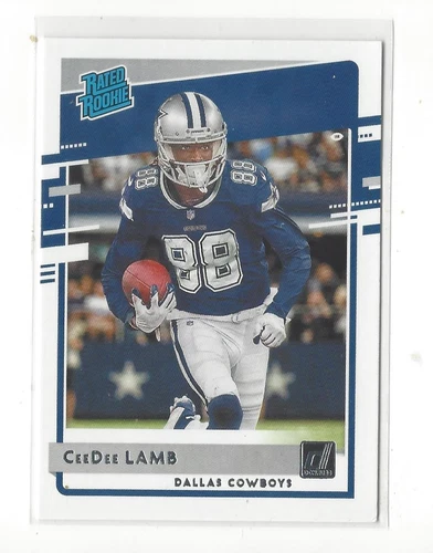 2020 Donruss #306 CeeDee Lamb RR RC Rookie Cowboys