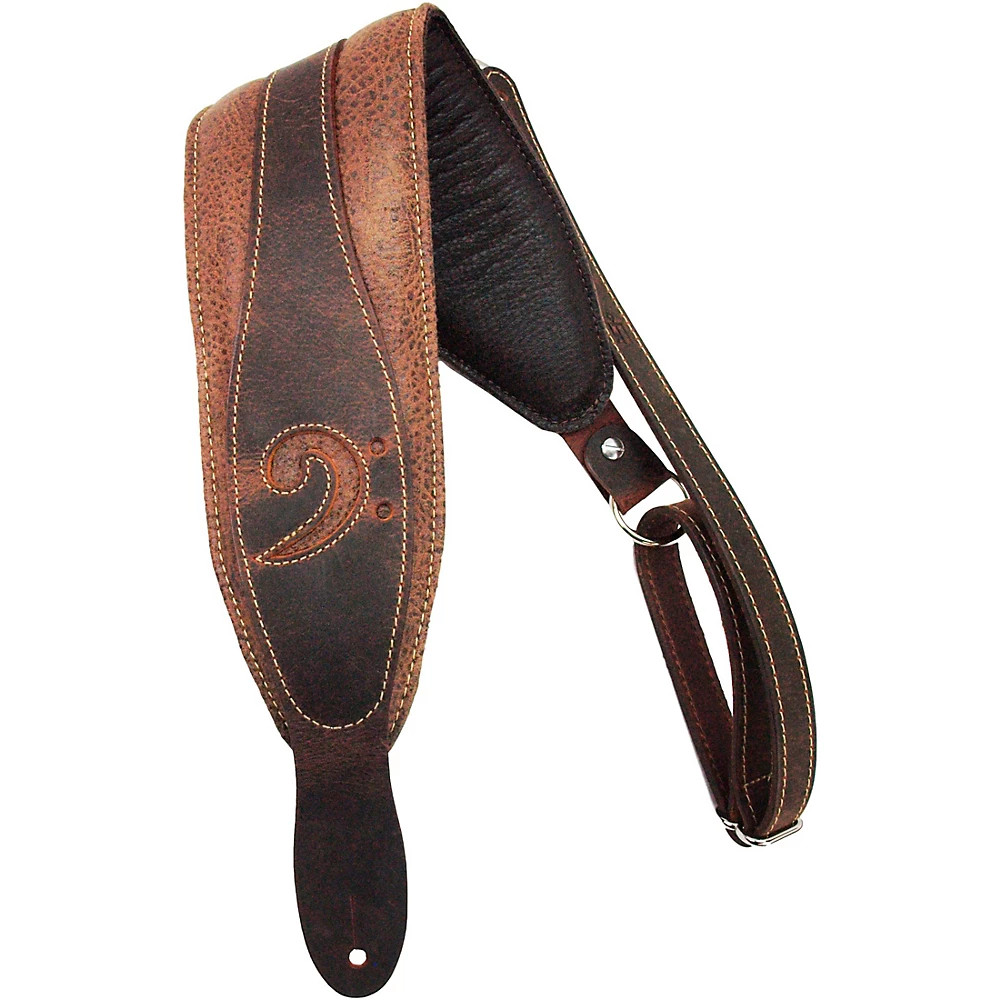 LM Products X-Clef Worn Edition Bass Strap Brown 35 in 9690₽