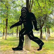 7.4Ft Bigfoot Metal Outdoor Decor Big Foot Sasquatch Gifts for Men/Women Bigfoot