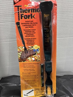 TruCook Thermo Fork Instant Read Meat Thermometer BBQ Temperature Checker