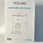 Voluas VL001 Automatic Pet Feeder 4.0L Dual Power Timed Feeding Voice Recorder