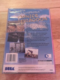 SEGA Panzer Dragoon Sega Saturn Manual Action Adventure NTSC-U/C