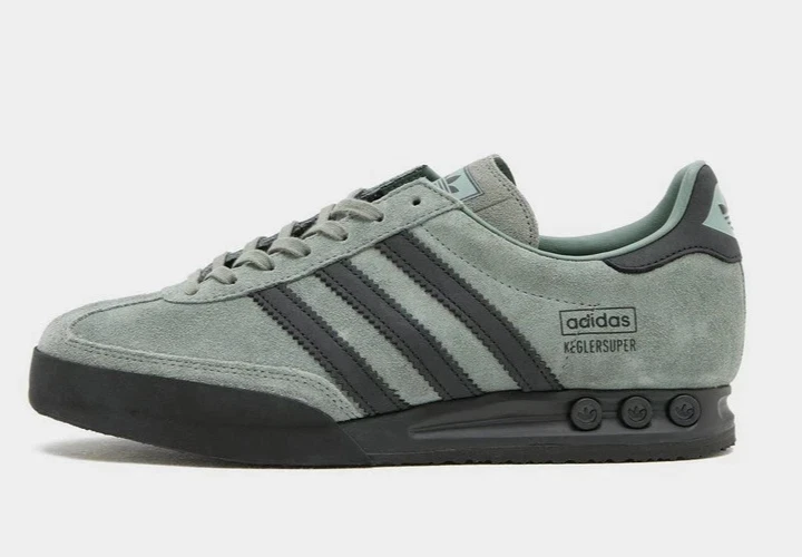 Adidas Originals Kegler Super Stone Green/Black Trainers-ALL SIZES Sneakers