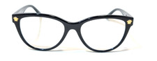 VERSACE MOD. 3365-U GB1 Medusa Cat-Eye Damenbrille 54/17 145 made in Italy