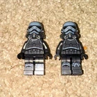 *Set of 2* LEGO Star Wars Shadow Stormtrooper Pearl Minifigures