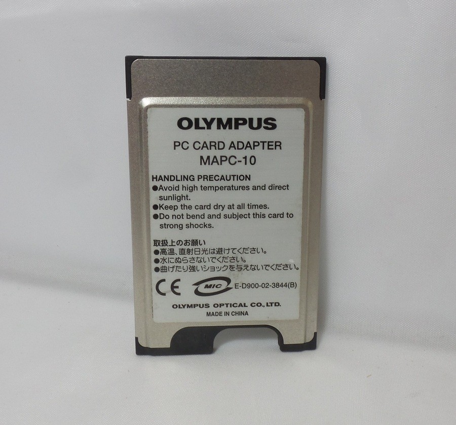 Olympus MAPC-10 PCMCIA PC Card Adapter for Smart Media SM/xD Flash