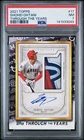 2021 TOPPS SHOHEI OHTANI FACSIMILE REPRINTS  THROUGH THE YEARS #TTY- 17 PSA 7