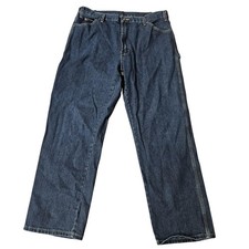 Dickies Jeans Mens 38x32 Blue Medium Wash Relaxed Fit Straight Leg Denim