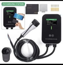 32A 7KW EV Charger Type 2 Electric Car Charging Station With 5M Cable