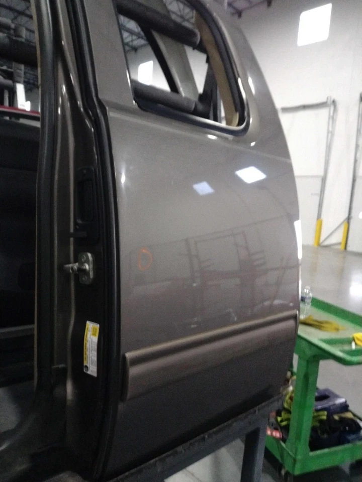 2011 GMC Sierra 1500 Pickup Left Door Brown - 1 Ding - 188k Miles - OEM Part - Image 3 of 4