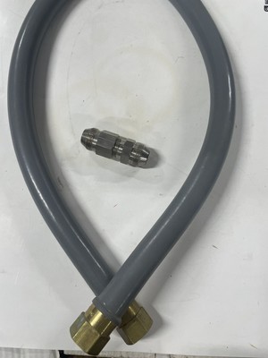 Dormont W75BP48 Stainless Steel PVC Coated Water Connector 3/4  x 48  NOS