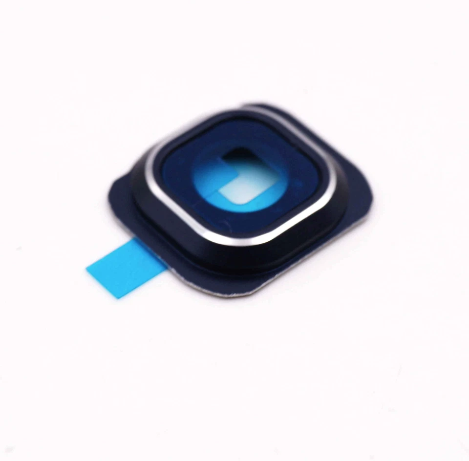 Original Samsung SM-G920F Galaxy S6 Cámara Anillo Cubierta Marco Negro Foto 3 de 4